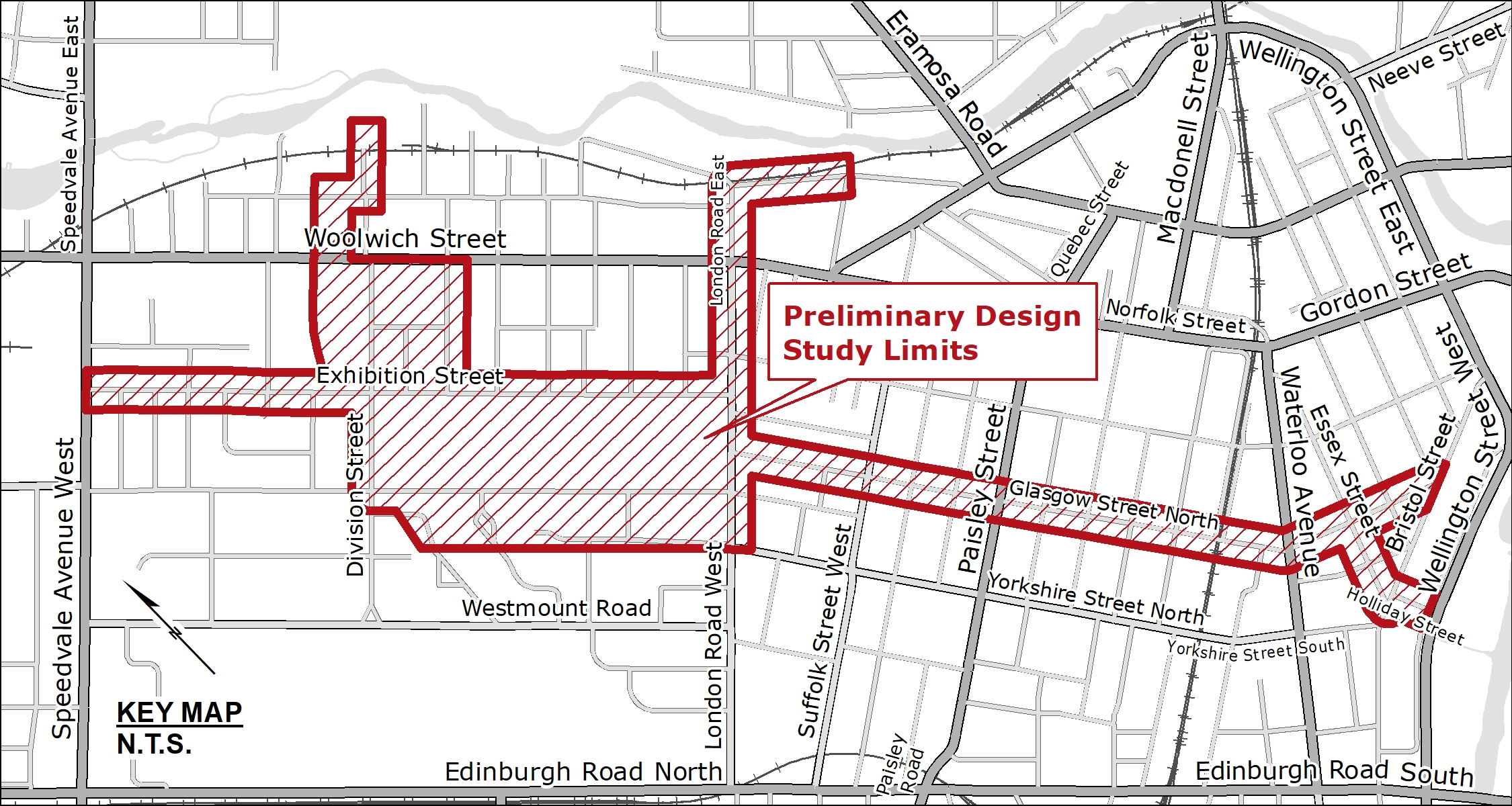Exhibition Park study area