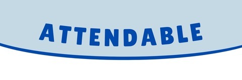 "Attendable" event banner