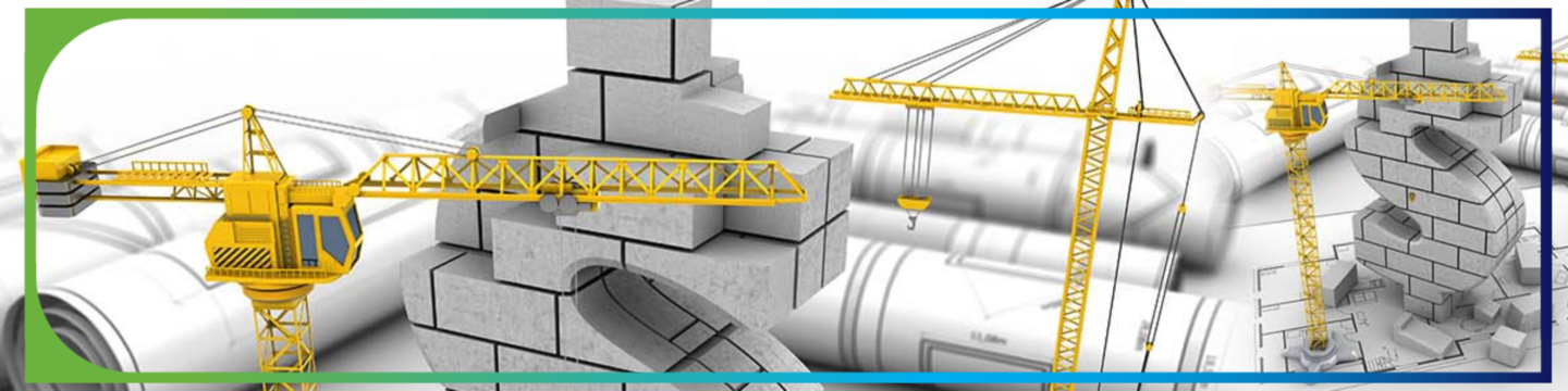 Dollar signs being constructed as thought they are apartment buildings with construction cranes around them