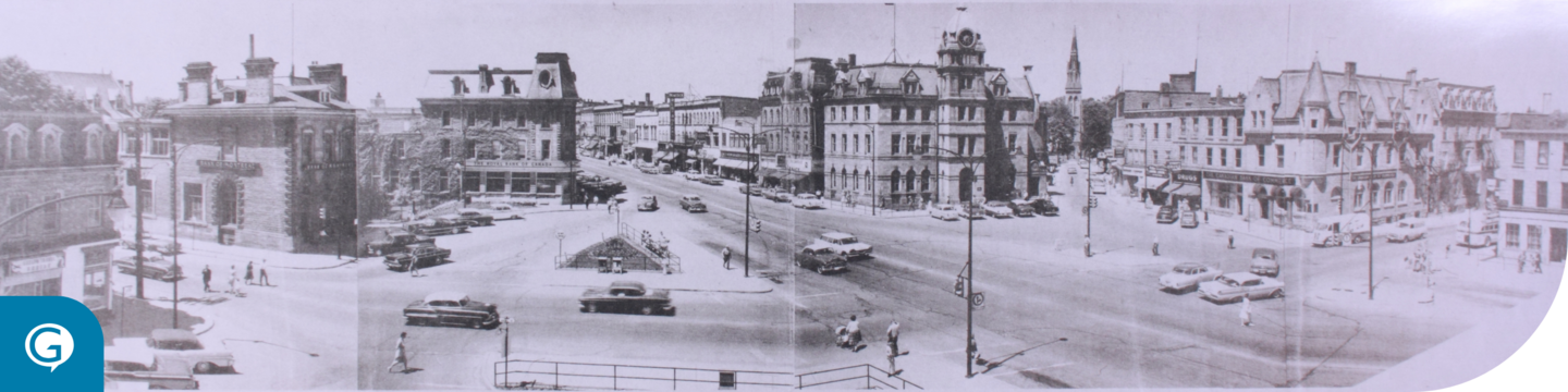 Historical image of St. George's Square